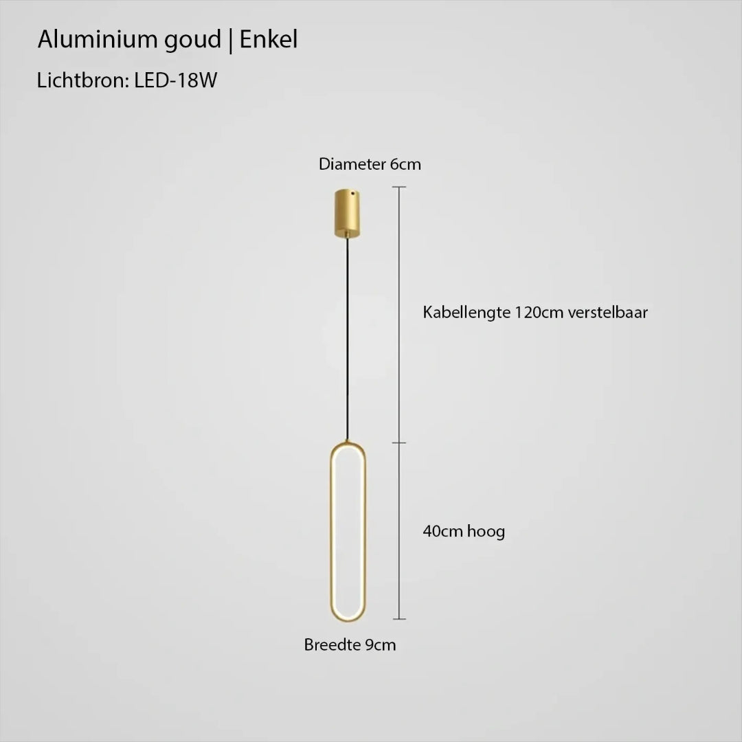 Minimalist LED Pendant Light