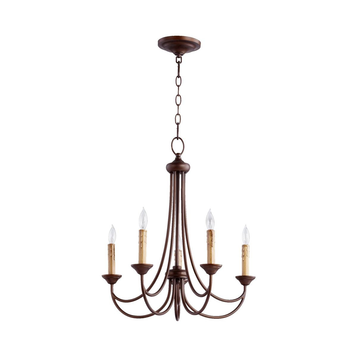 Brass Chandelier with Multi-Head E14 Sockets | Retro Postmodern Style | Adjustable Hanging Chain for Living and Dining Rooms