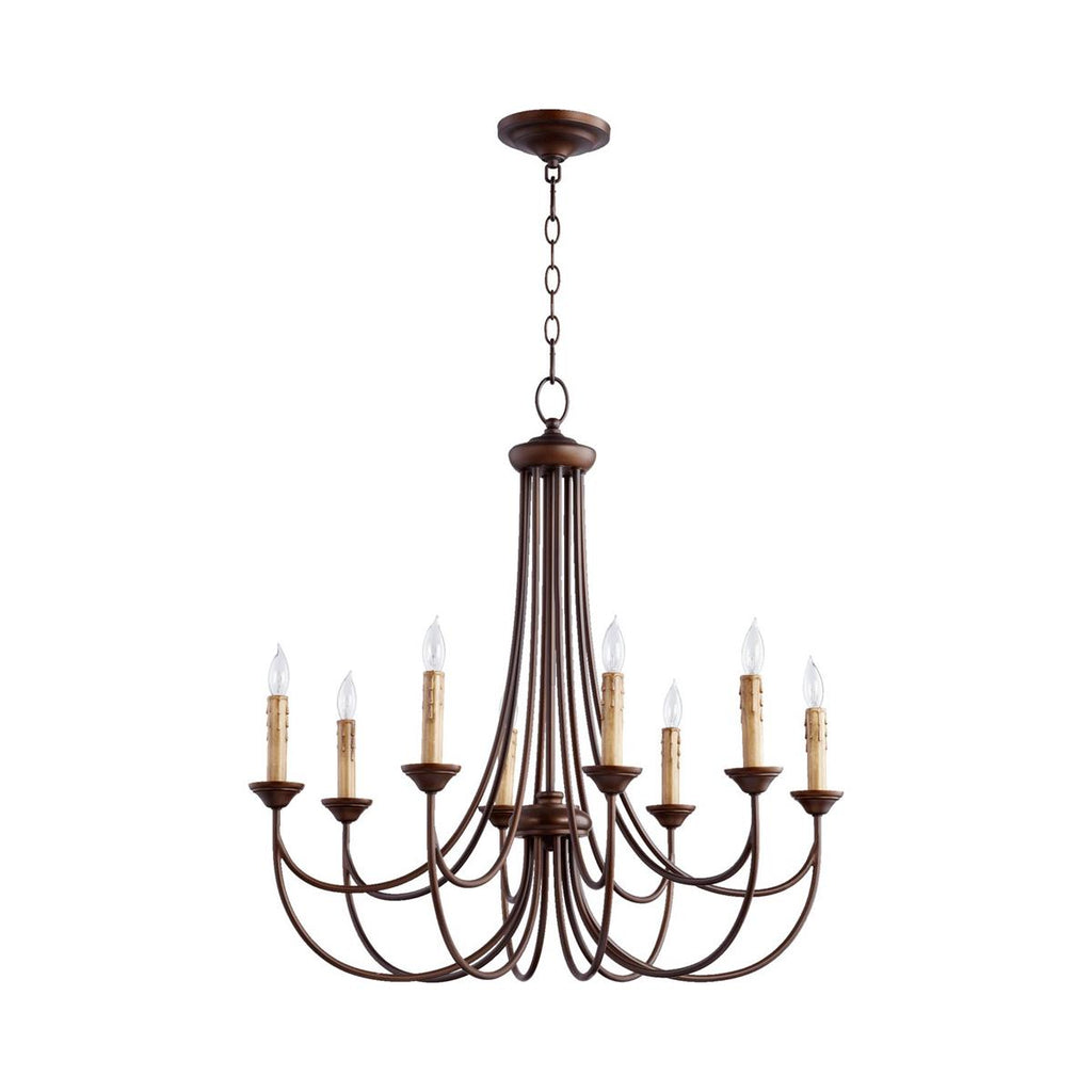 Brass Chandelier with Multi-Head E14 Sockets | Retro Postmodern Style | Adjustable Hanging Chain for Living and Dining Rooms