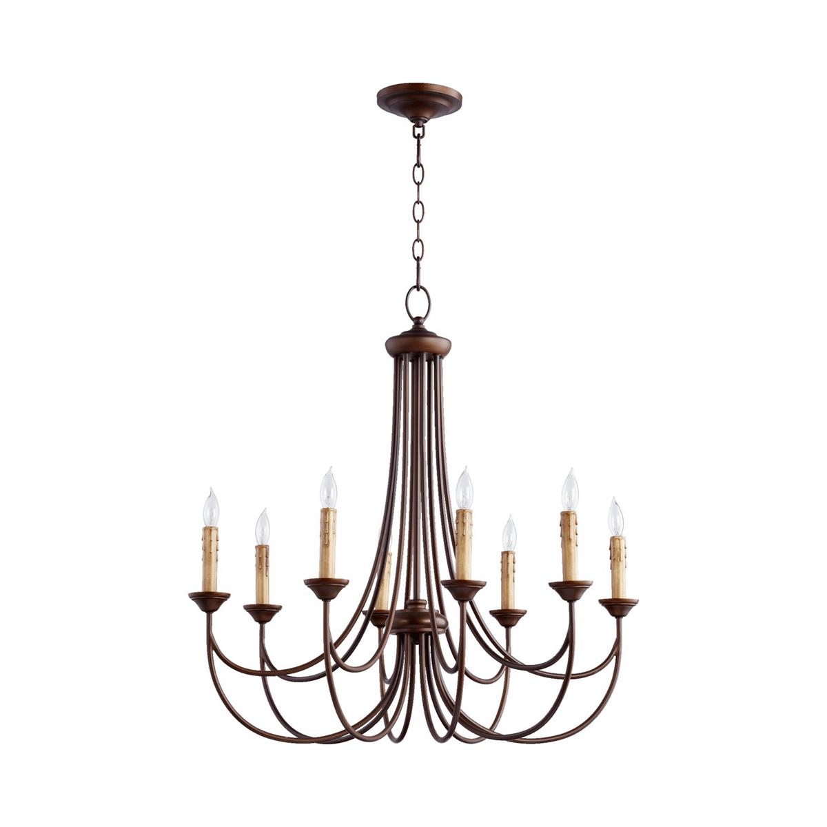 Brass Chandelier with Multi-Head E14 Sockets | Retro Postmodern Style | Adjustable Hanging Chain for Living and Dining Rooms