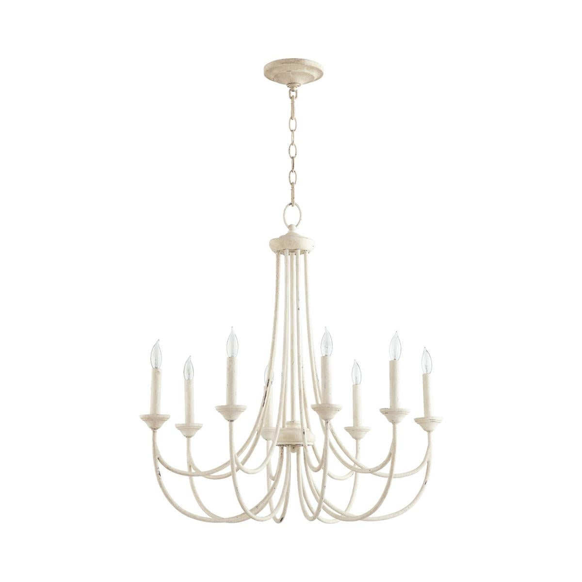 Brass Chandelier with Multi-Head E14 Sockets | Retro Postmodern Style | Adjustable Hanging Chain for Living and Dining Rooms