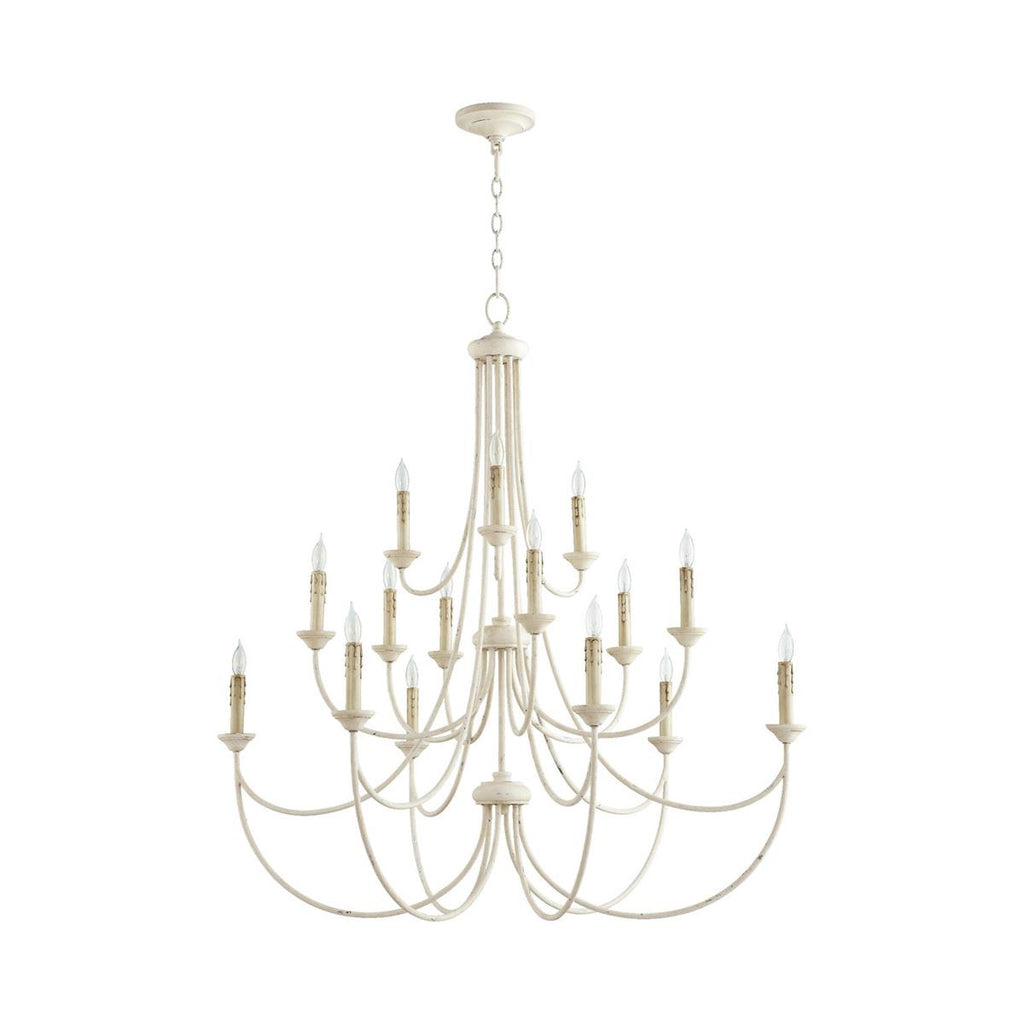 Brass Chandelier with Multi-Head E14 Sockets | Retro Postmodern Style | Adjustable Hanging Chain for Living and Dining Rooms