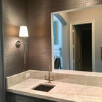 Indoor Wall Lamp Brass and Fabric with Conical Shade | Silva Style | Soft Ambient Lighting for Bedrooms and Living Rooms