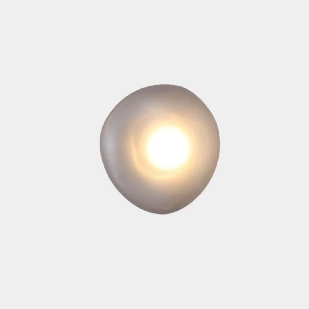 Oval Glass Wall Light