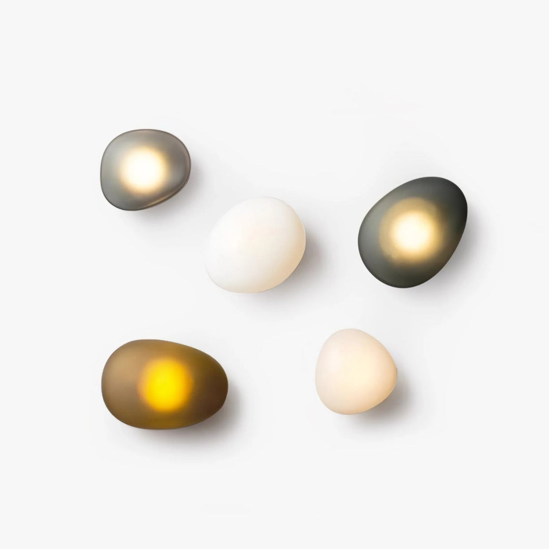 Oval Glass Wall Light