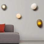 Oval Glass Wall Light