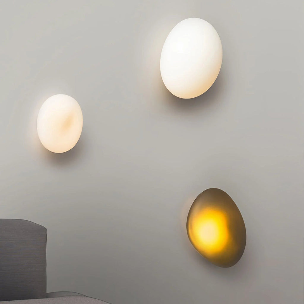 Oval Glass Wall Light