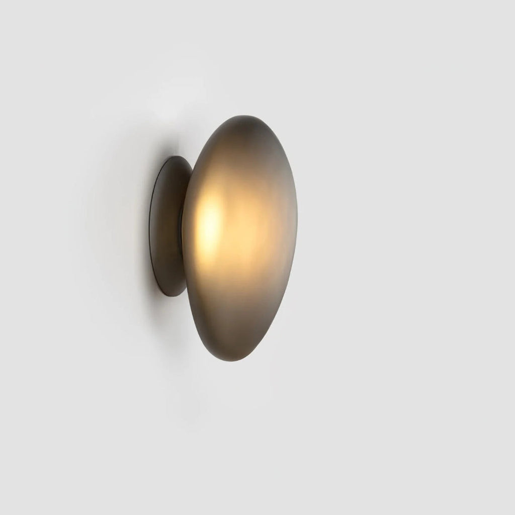 Oval Glass Wall Light
