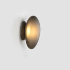Oval Glass Wall Light