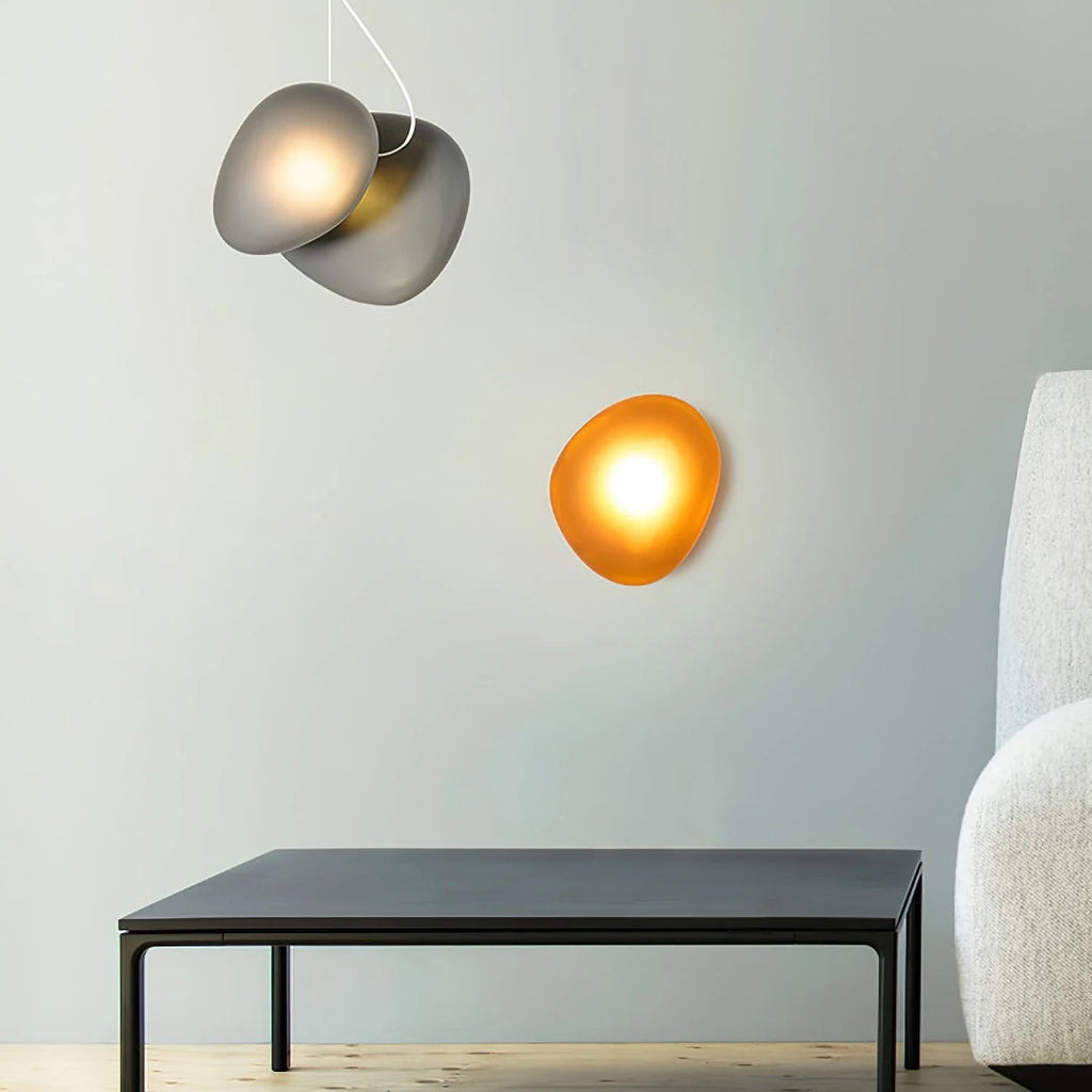 Oval Glass Wall Light