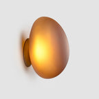 Oval Glass Wall Light