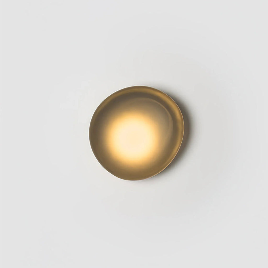 Oval Glass Wall Light