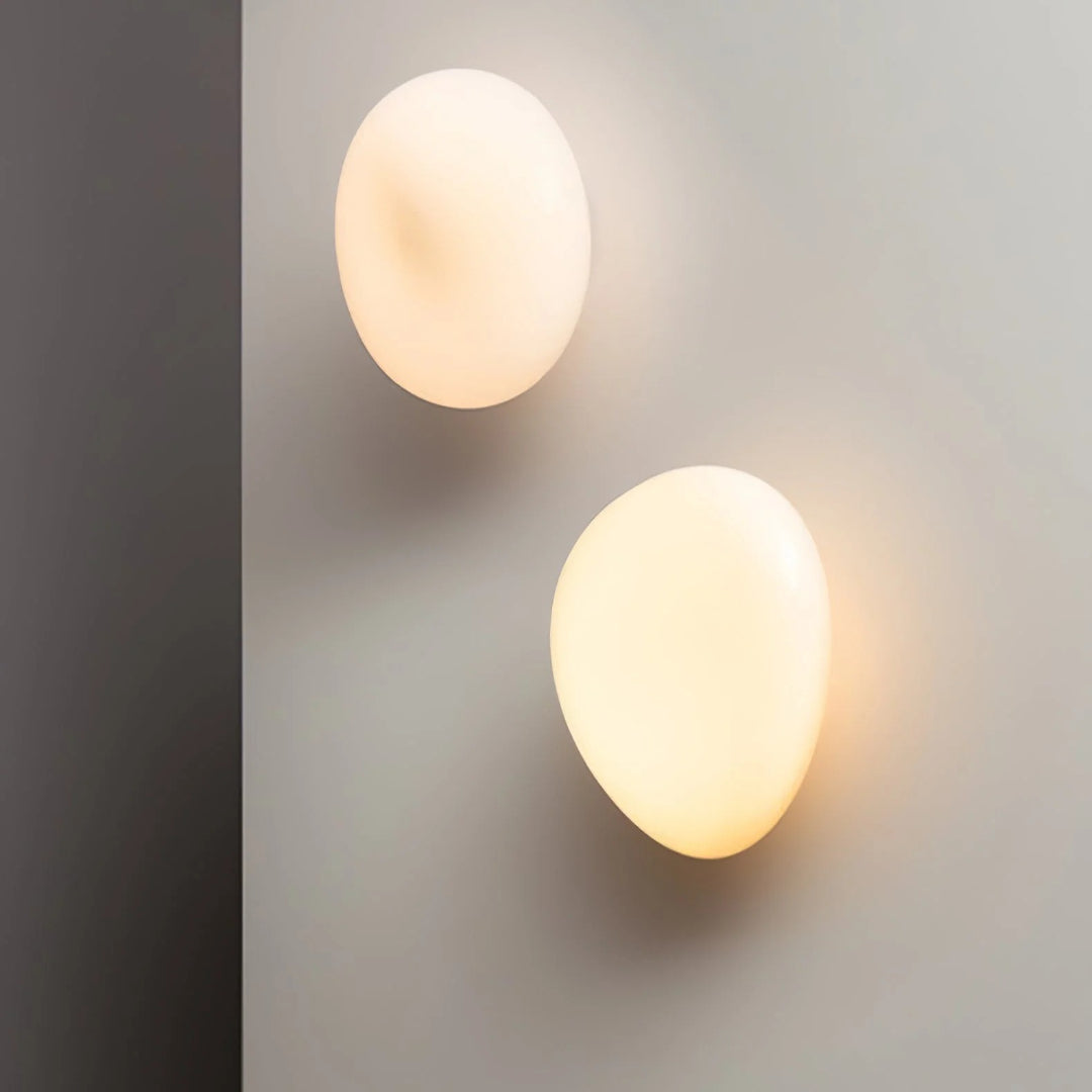 Oval Glass Wall Light