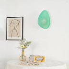 Oval Glass Wall Light