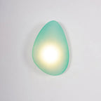 Oval Glass Wall Light