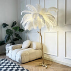 Modern Feather Floor Lamp