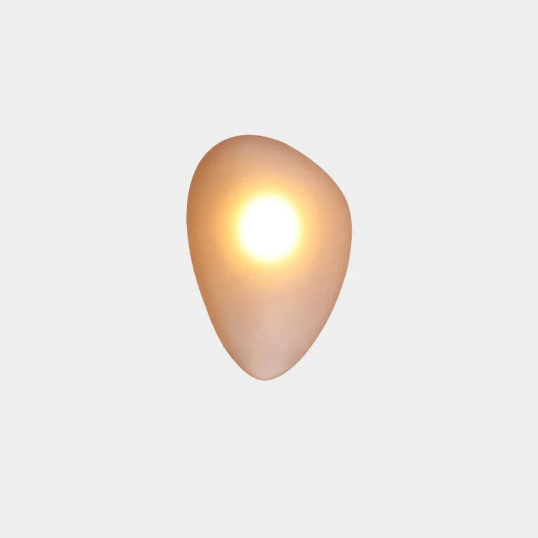 Oval Glass Wall Light