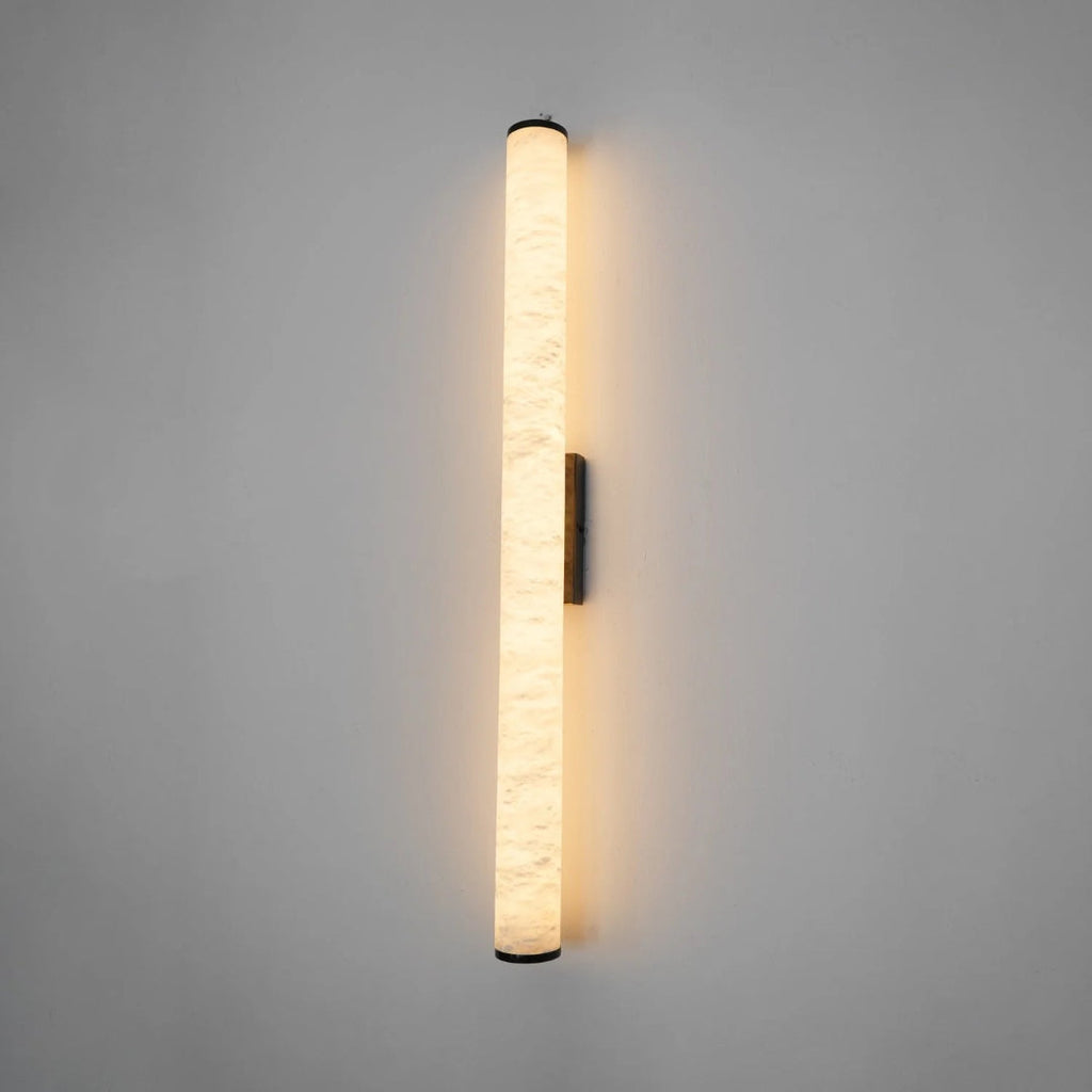 Vertical Marble Wall Light