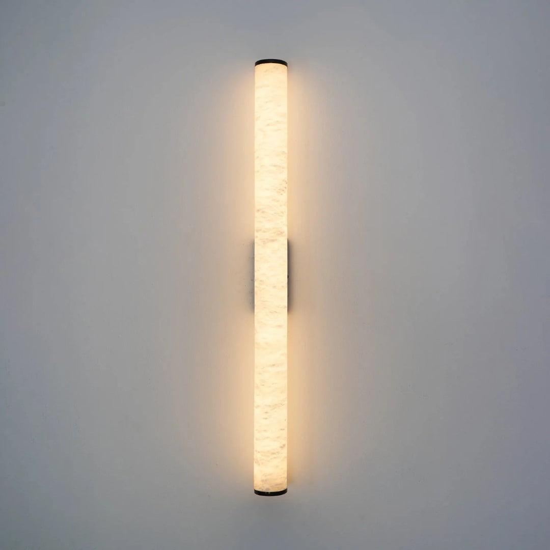 Vertical Marble Wall Light