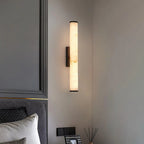 Vertical Marble Wall Light