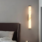 Vertical Marble Wall Light