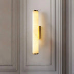 Vertical Marble Wall Light