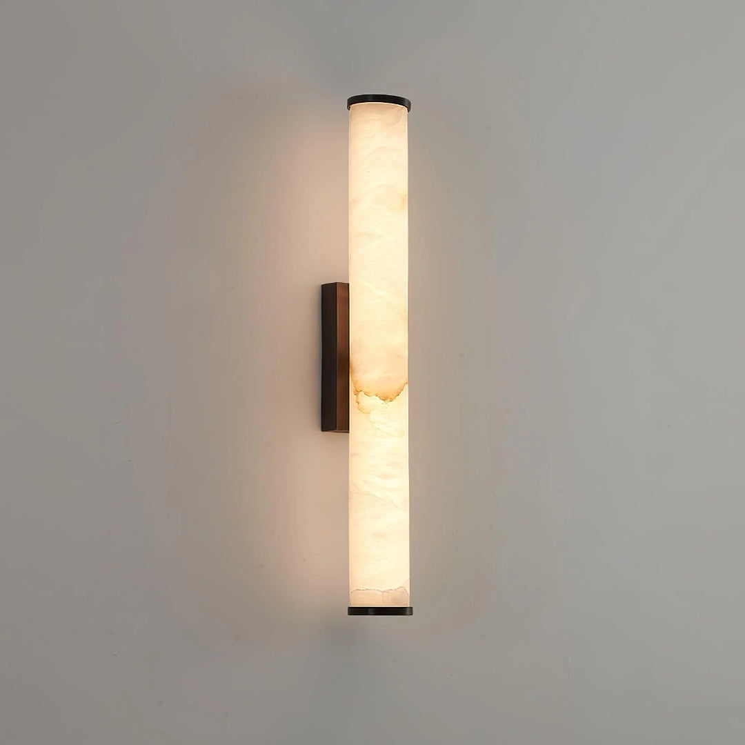 Vertical Marble Wall Light