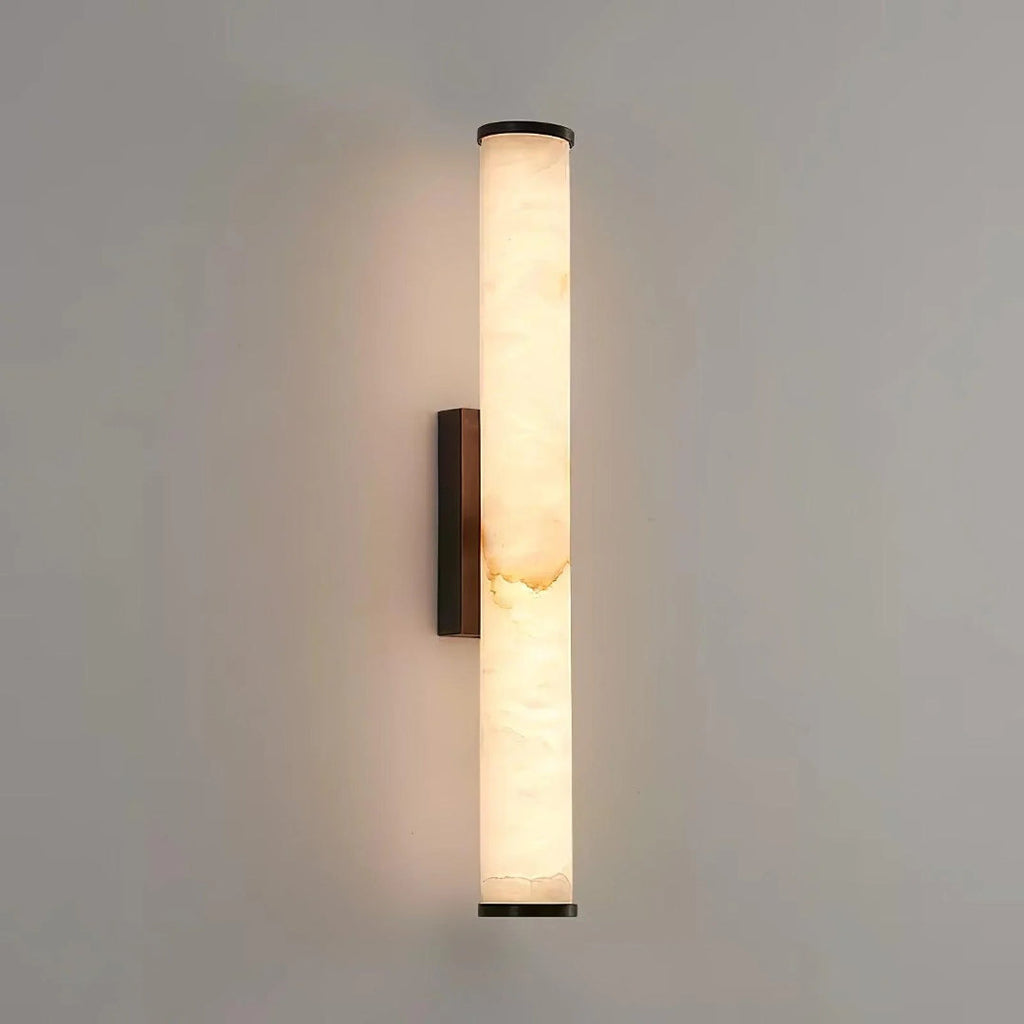 Vertical Marble Wall Light