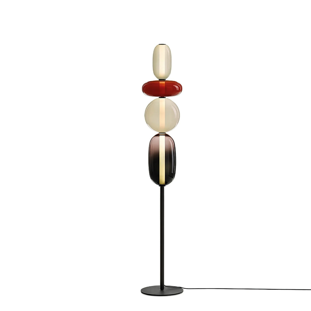 Modern Glass Floor Lamp
