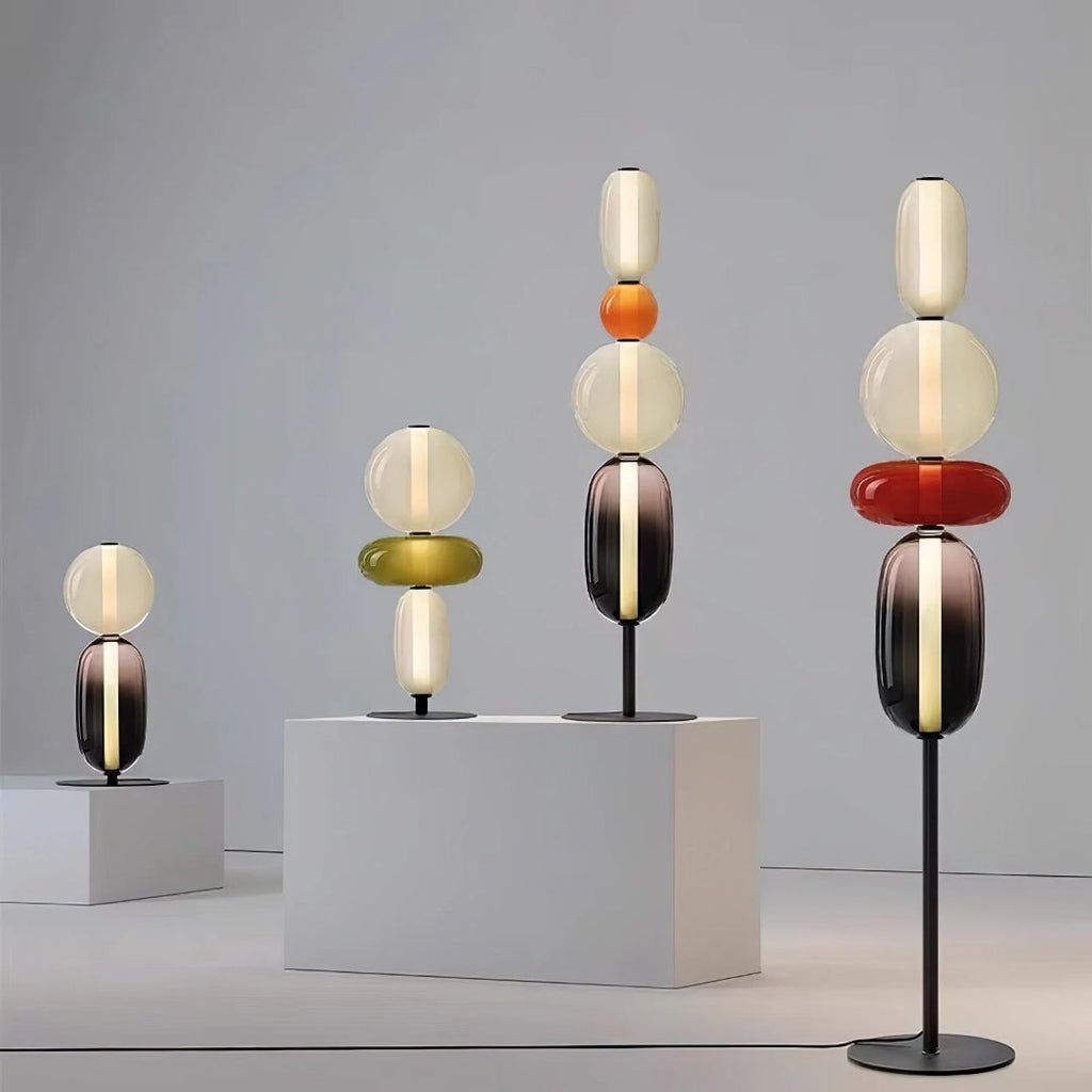 Modern Glass Floor Lamp