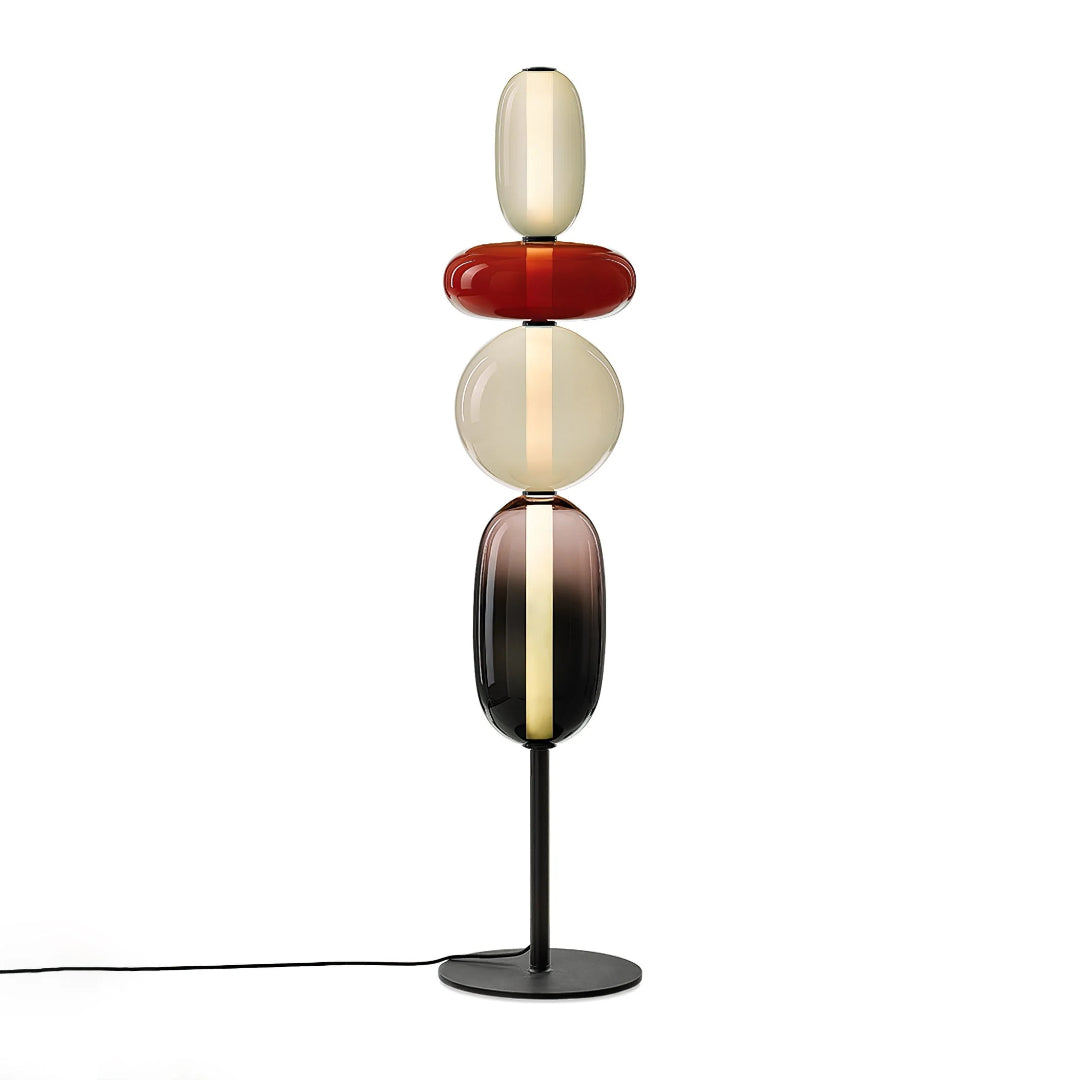 Modern Glass Floor Lamp