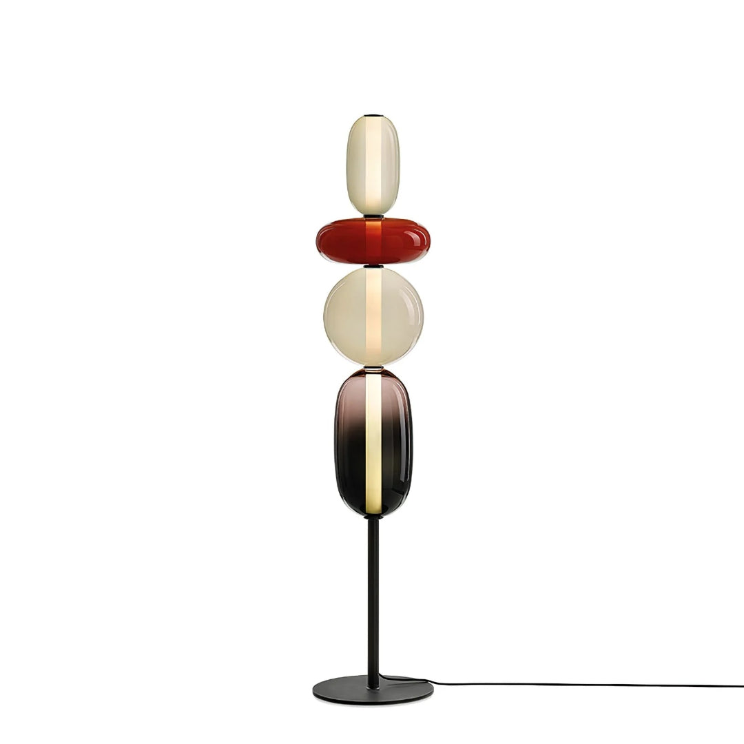 Modern Glass Floor Lamp