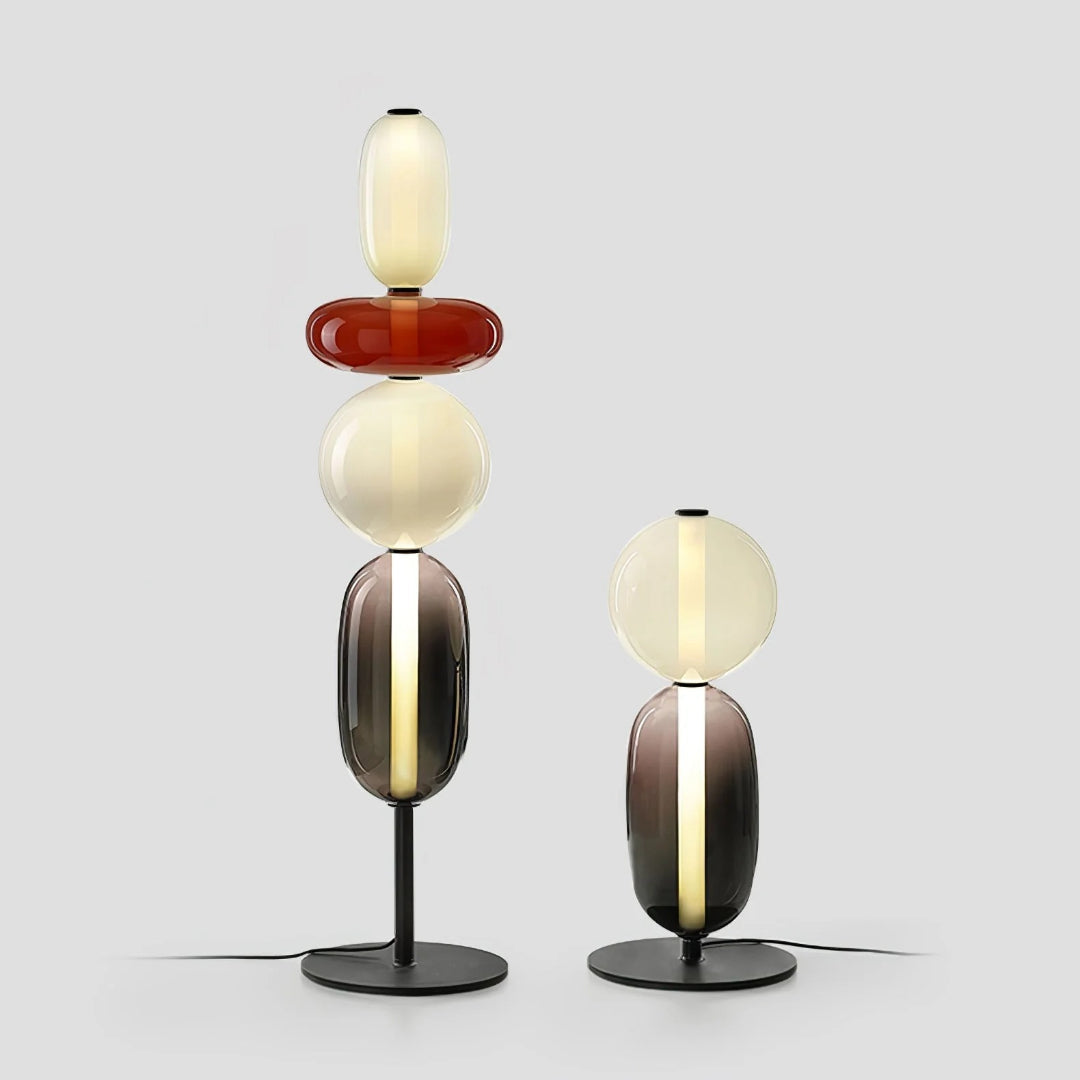 Modern Glass Floor Lamp