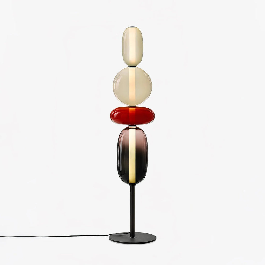 Modern Glass Floor Lamp