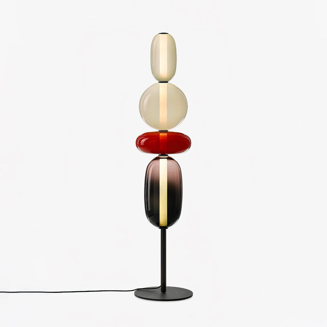 Modern Glass Floor Lamp
