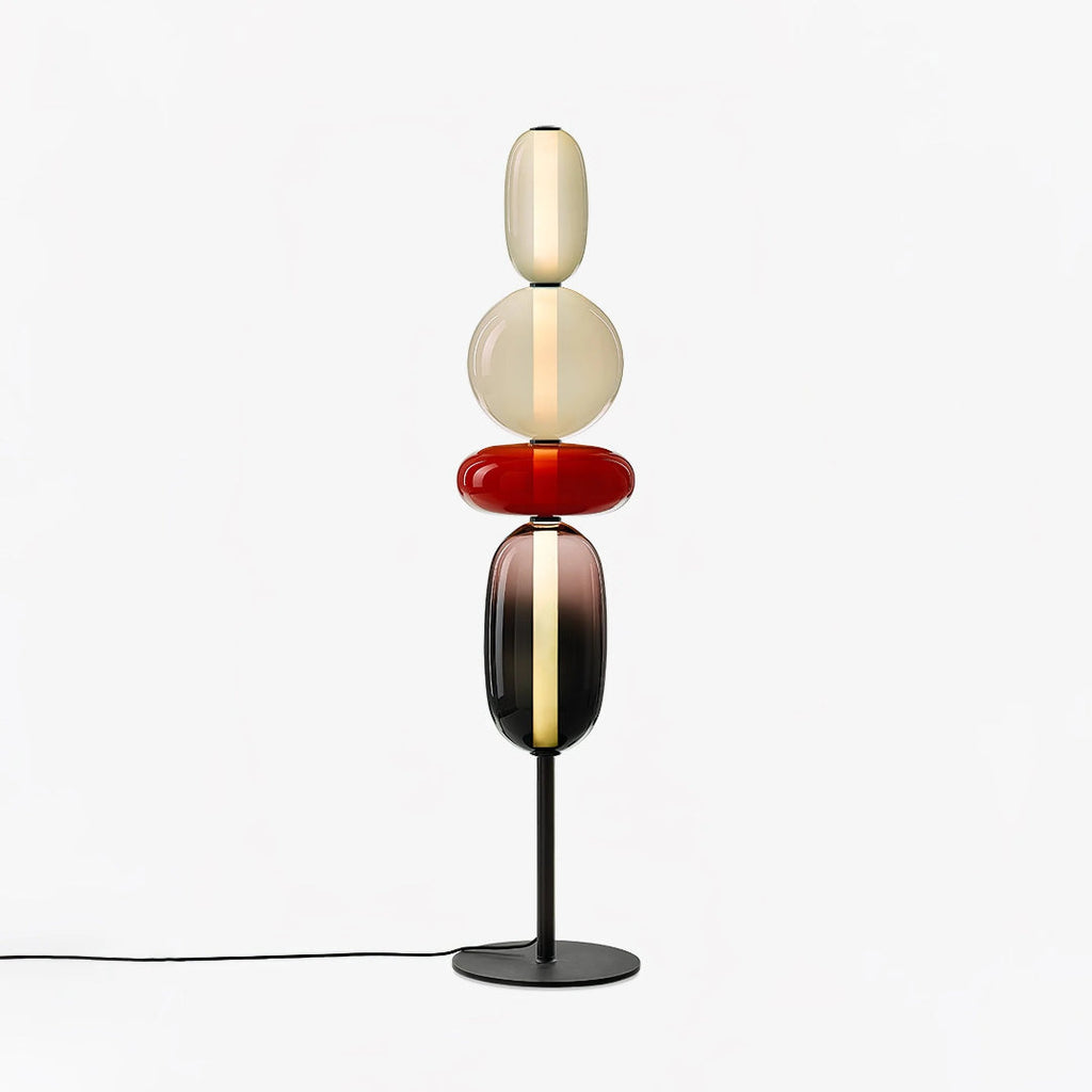 Modern Glass Floor Lamp