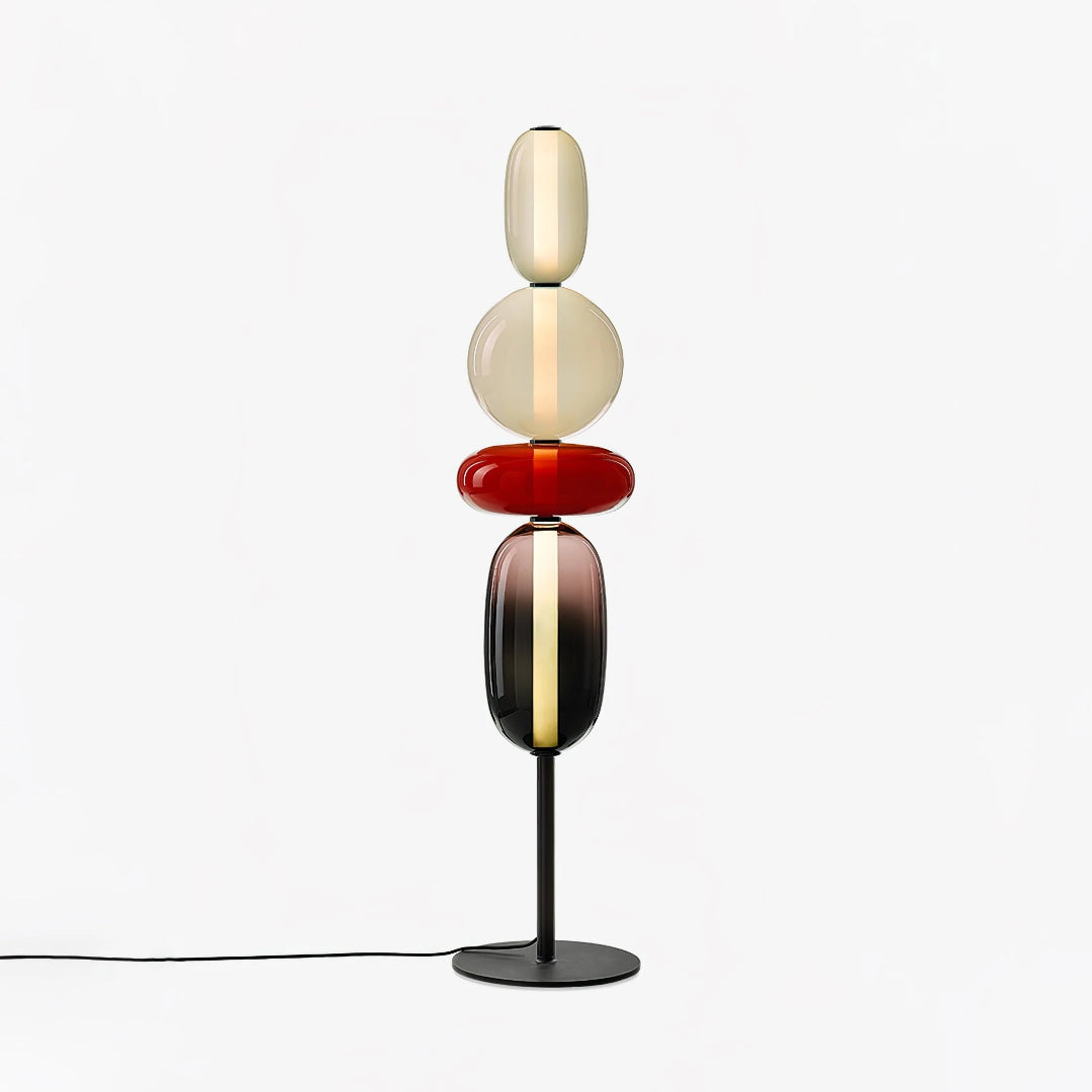 Modern Glass Floor Lamp