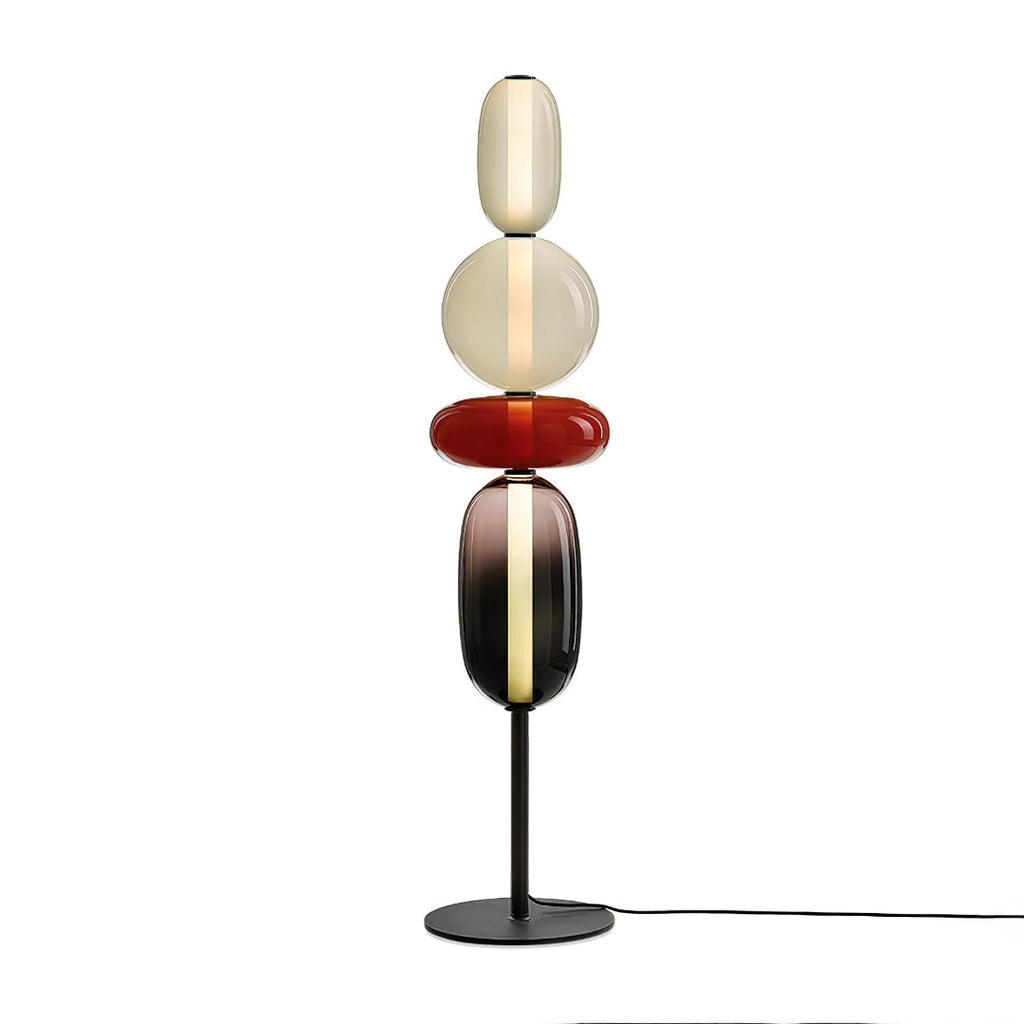Modern Glass Floor Lamp