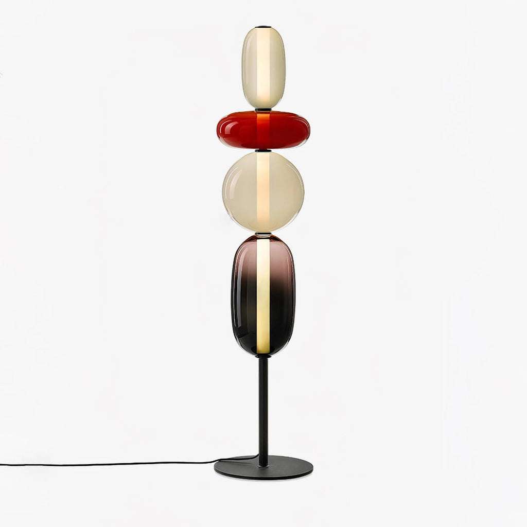 Modern Glass Floor Lamp
