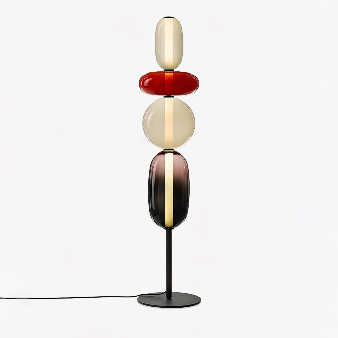Modern Glass Floor Lamp
