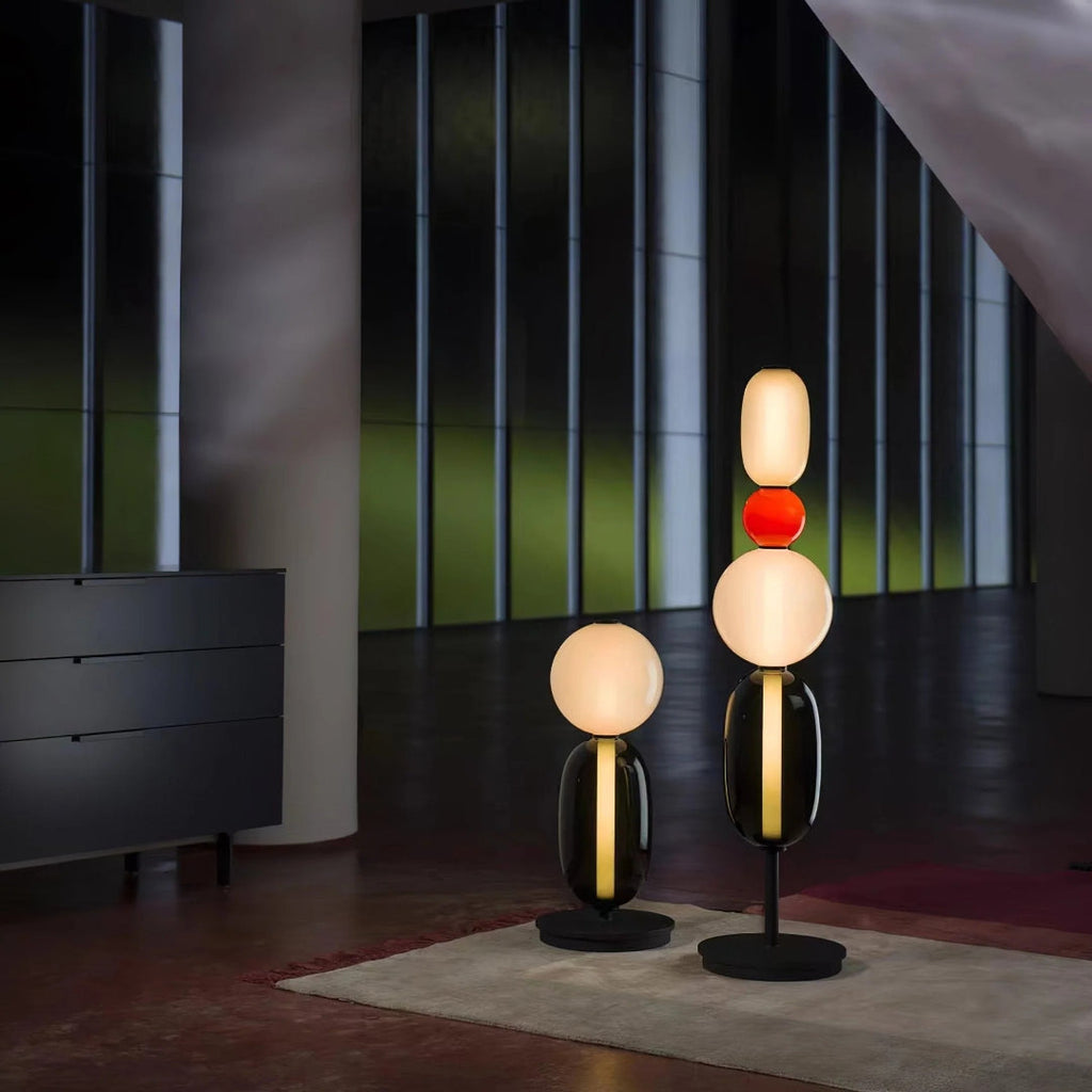 Modern Glass Floor Lamp
