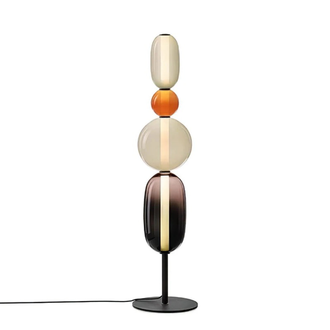 Modern Glass Floor Lamp