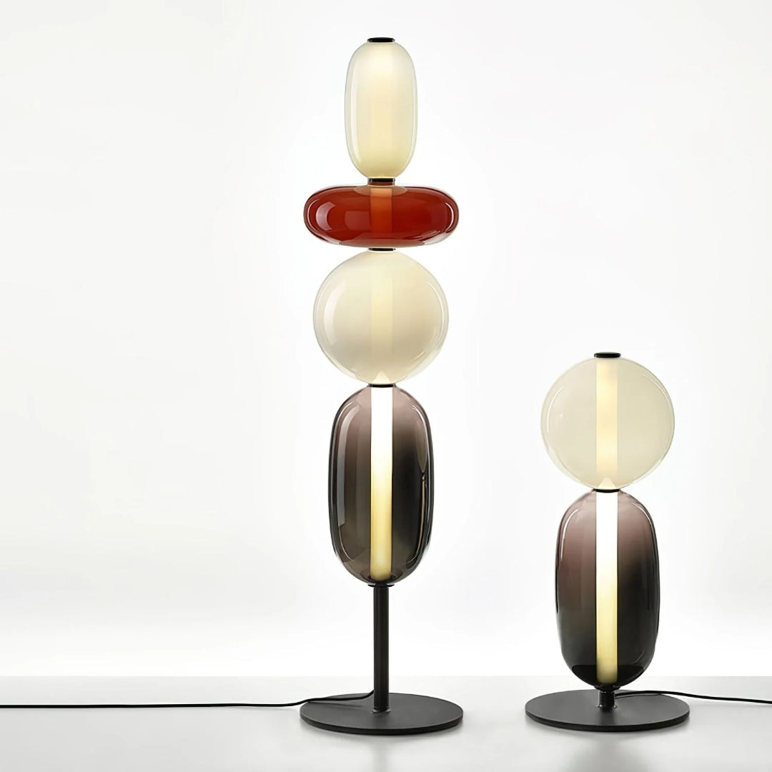 Modern Glass Floor Lamp
