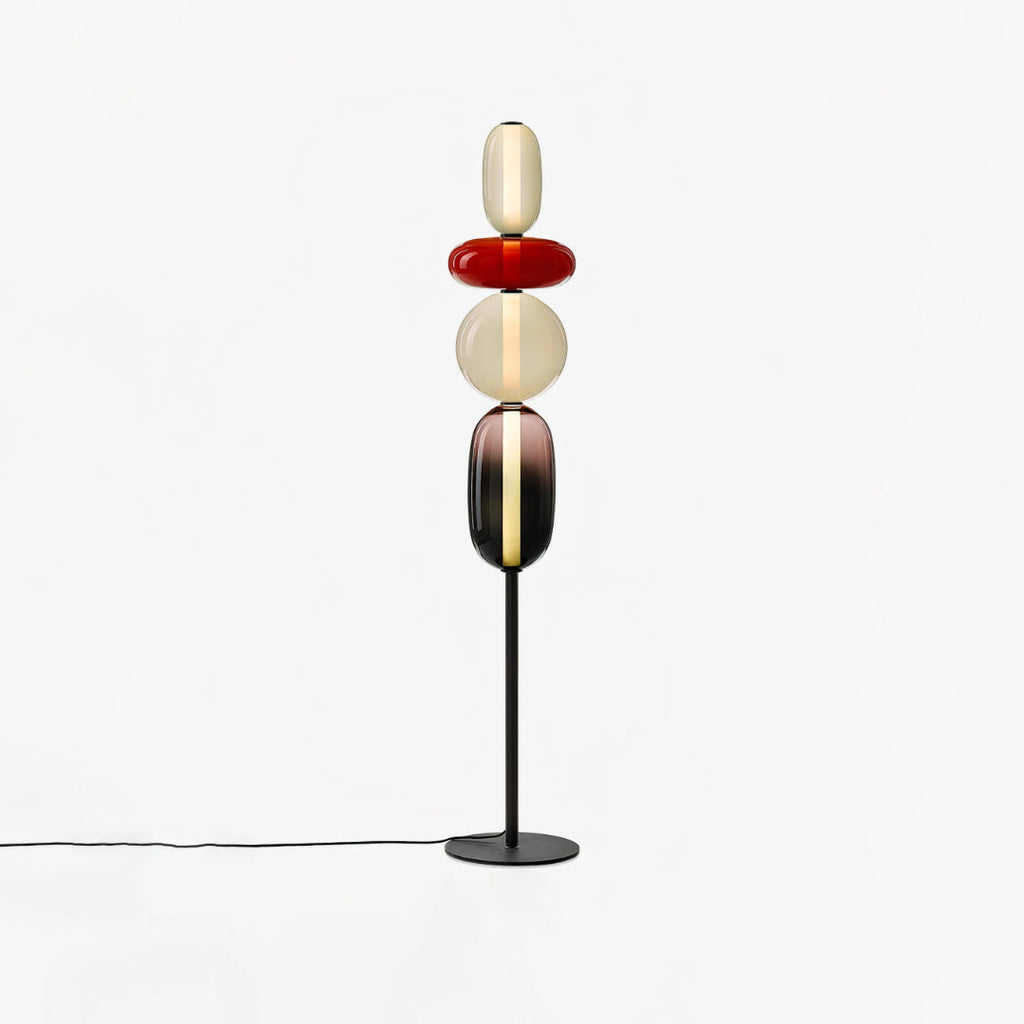 Modern Glass Floor Lamp