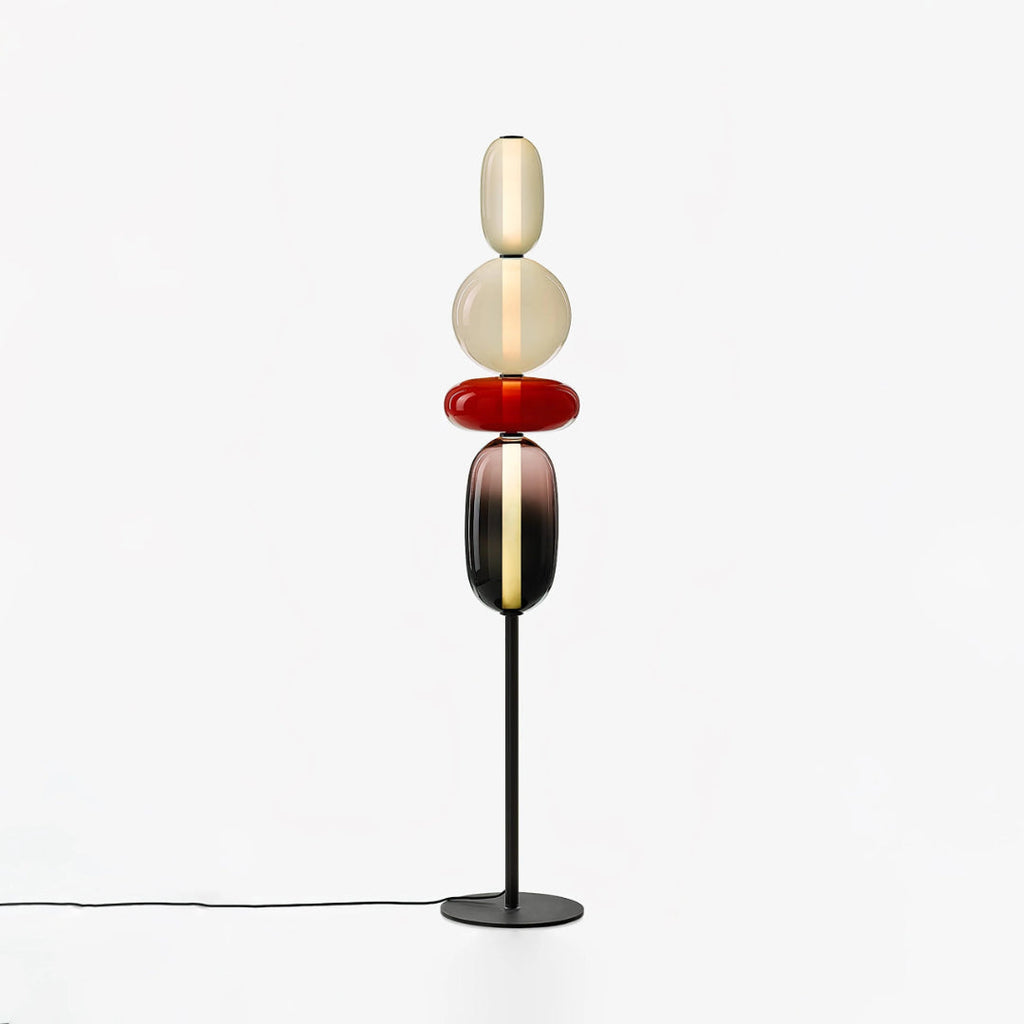 Modern Glass Floor Lamp