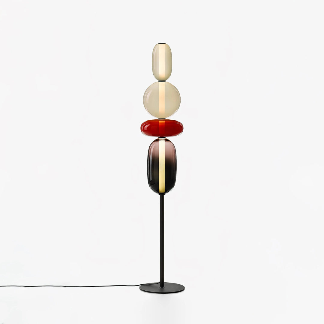 Modern Glass Floor Lamp