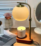 Candle Warmer Lamp | Modern and Classic Style | Flameless Fragrance Scent Release for Safe Home Ambiance and Even Wax Melting