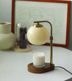 Candle Warmer Lamp | Modern and Classic Style | Flameless Fragrance Scent Release for Safe Home Ambiance and Even Wax Melting