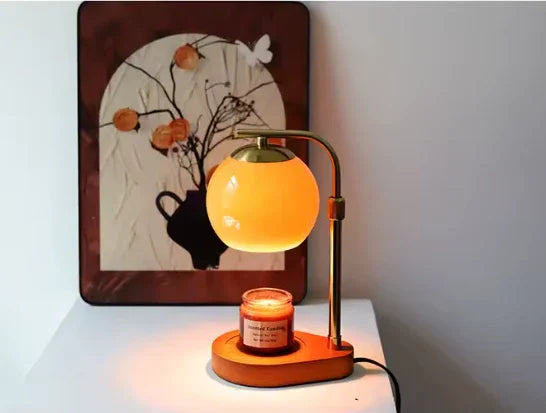 Candle Warmer Lamp | Modern and Classic Style | Flameless Fragrance Scent Release for Safe Home Ambiance and Even Wax Melting