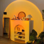 Sunset Projection Lamp | Modern Ambient Lighting for Bedrooms and Living Rooms | Creates a Warm Soothing Atmospheric Glow